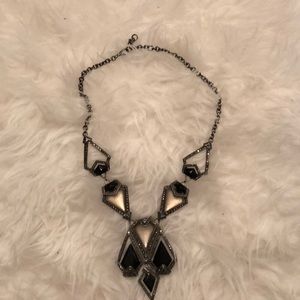 Alexis Bittar Lucite statement necklace